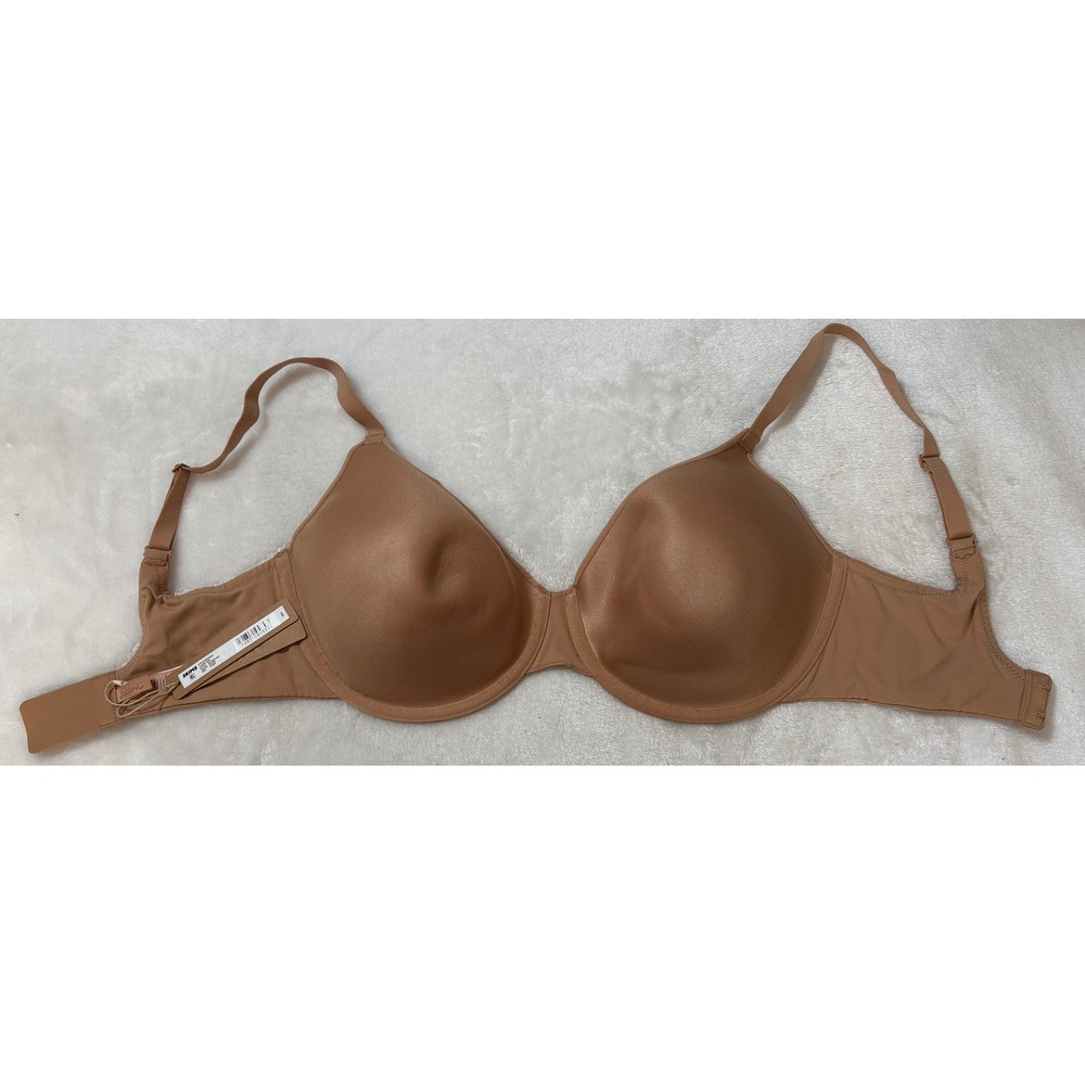 SKIMS Fits Everybody T-Shirt Bra Ochre Tan Underwire 34DDD BA-DEM-9221 NWT